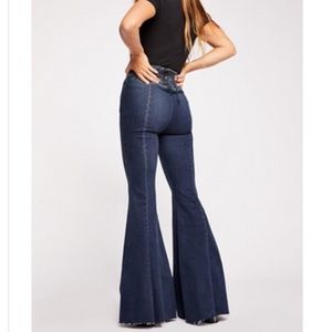 FREE PEOPLE HIGH WAISTED FLARE
